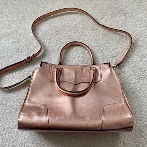 Rebecca Minkoff Rose Gold Amorous Satchel Handbag